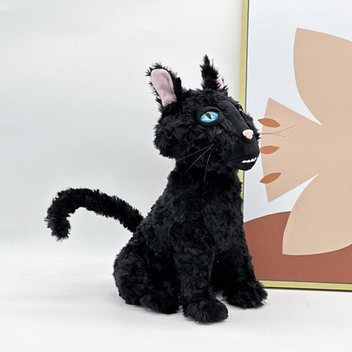 Brinquedo De Pelúcia Coraline Cat De 11,8 Polegadas