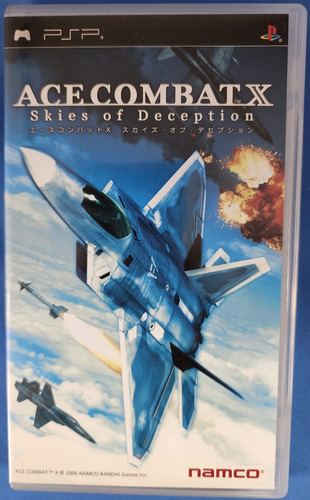 Ace Combat X Skies Of Deception Para Sony Psp Japones