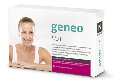 Natufarma Geneo 45+ Acido Hialuronico Suplemento X 30u