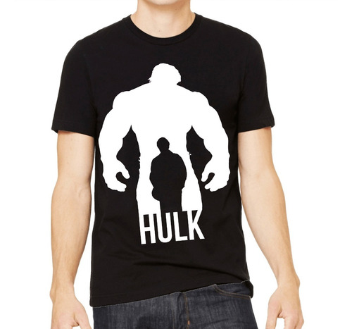 Remera Marvel Hulk Vengador Hombre Dama Unisex 