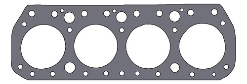 Junta Tapa Cilindro - Allis Chalmers, Mod. Wd - 4 Cil.