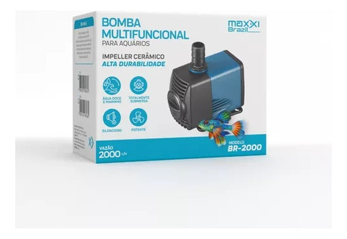 Bomba Multifuncional Recal Br-2000 2000l/h 127v Maxxi