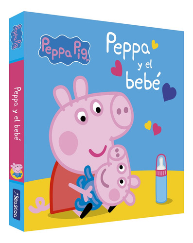 Peppa Pig Libro De Carton Peppa Pig Y El Bebe - Hasbro