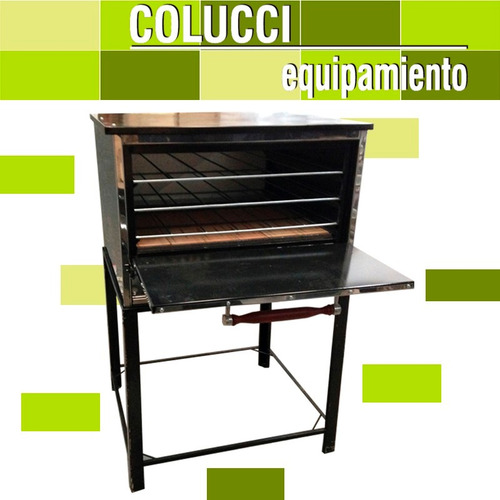 Horno Pizzero 12 Moldes Acero Inox Premium Cuotas