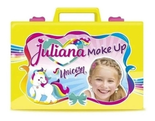 Valija Juliana Make Up Unicorn Maquillaje Unicornio