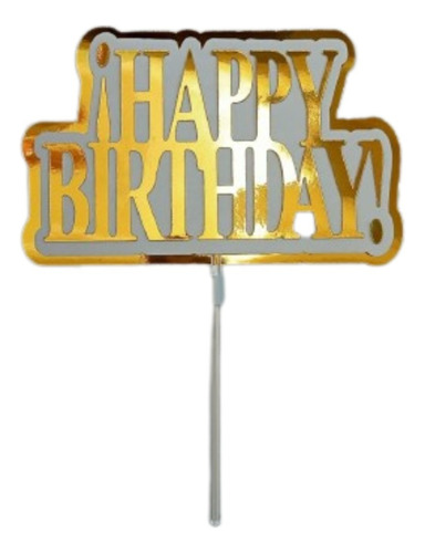 Cake Topper Happy Birthday Decoración Para Pastel