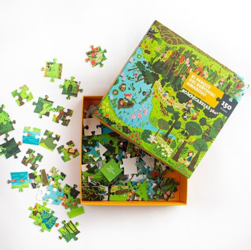 Rompecabezas Puzzle 360° El Parque Del Benteveo + Packaging