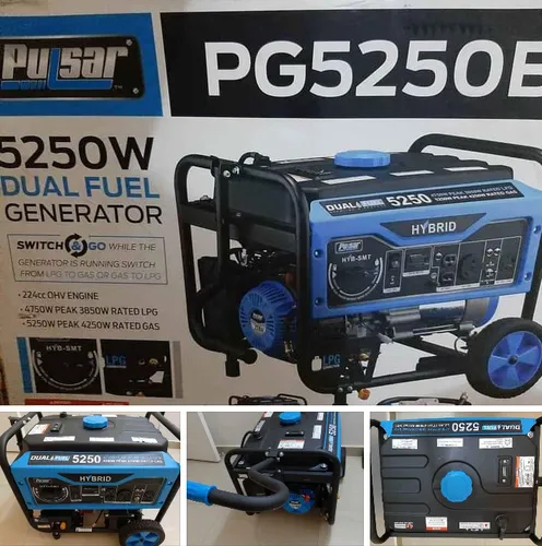 Generador Dual Fuel Pg 5250w