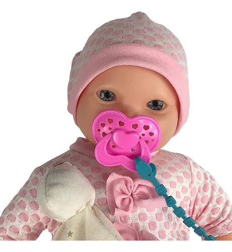 Boneca Reborn Para Meninas Realista Fofinha - Milk Brinquedos