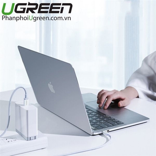 Cable De Usb Tipo C A Usb Tipo C De 1 Metro Blanco Ugreen
