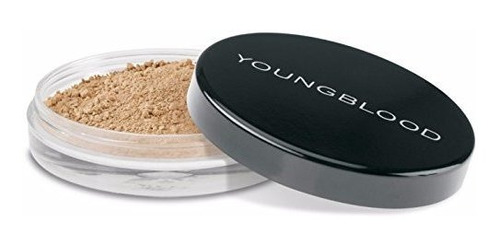 Base De Maquillaje Suelta Mineral Natural Youngblood, Beige 