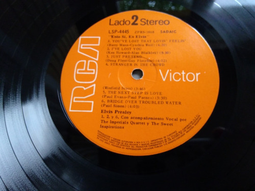 Elvis Presley - Esto Si Es Elvis Vinilo (Usado)