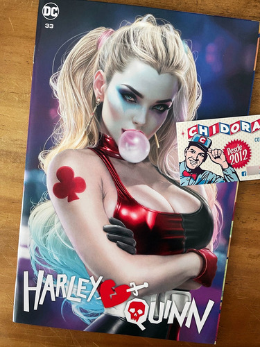 Comic - Harley Quinn #33 Sexy Natali Sanders Trade Variant (Usado)