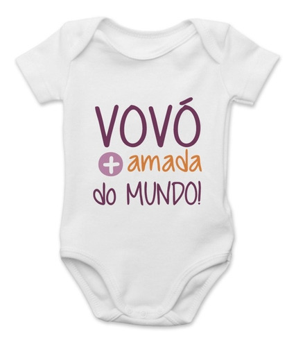 Bodie Bebe Personalizado Dia Dos Avos Vovo