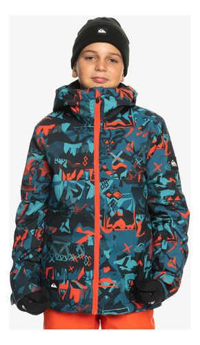 Campera Snow Mission Printed (nnk1) Quiksilver Niños