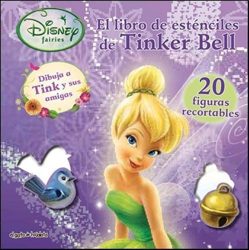 Libro De Estenciles De Tinker Bell, El, De Disney Hadas. Editorial El Gato De Hojalata En Español