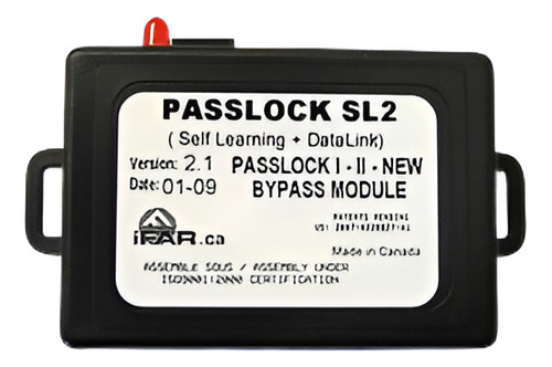 Módulo De By-pass De Fortin Passlock-sl2 V2 Inmovilizador Pa