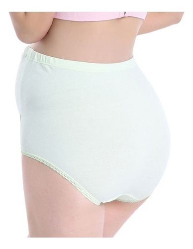 . 6pz Pantaleta Embarazo Algodon Calzon Maternidad Tela
