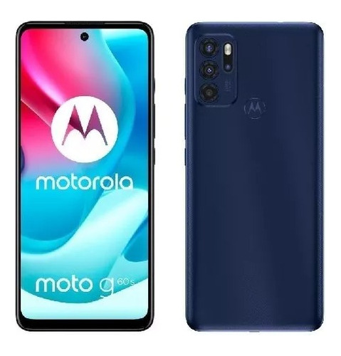 Imagen 1 de 5 de Moto G60s 128 Gb Azul 6 Gb Ram