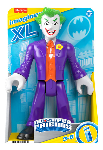 Imaginext Dc Super Friends Xl Figura The Joker Guasón