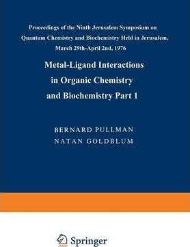 Libro Metal-ligand Interactions In Organic Chemistry And ...