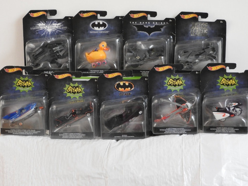 Hot Wheels Serie Batman Escala 1:50 9 Piezas Rosquillo Toys