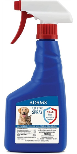 Spray Para Pulgas Y Garrapatas Para Perros Y Gatos