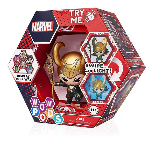 Figura Luminosa Wow! Pods Loki Marvel