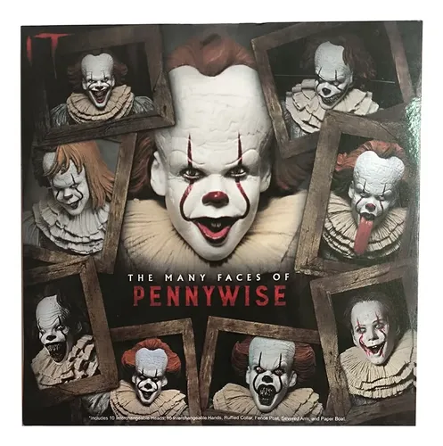 Figura Deluxe De 7 Pulgadas De Neca It The Many Faces Of Pen