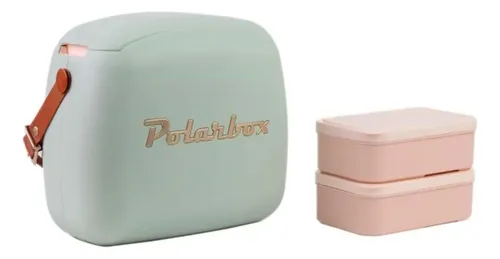 Polarbox Lunchera Conservadora Vianda Con 2 Tuper Recipiente