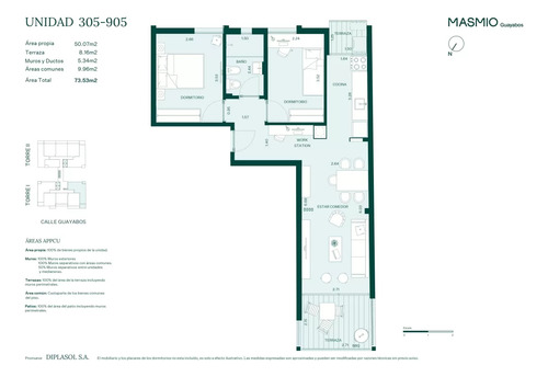Venta Apartamento 2 Dormitorios En Cordón - Montevideo