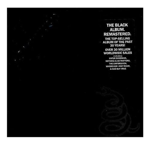 Cd Metallica / The Black Album Remastered 2021 (1991) Europe