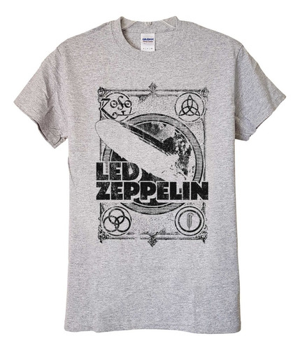 Polera Led Zeppelin Zeppelin Rock Abominatron