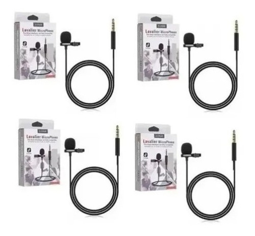 Microfono Lavalier Solapa Para Celulares, Tablets.