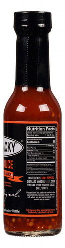 Salsa De Pimienta Cackalacky 148 Ml Sabor Picante Natural