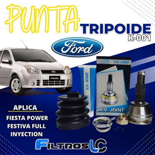 Punta Tripoide Ford Fiesta C.v. Joint Direasia