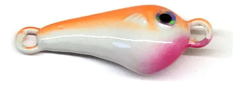 Isca Artificial Ns Jig Fugu Baiacus Robalo 6g 2,2cm Laranja