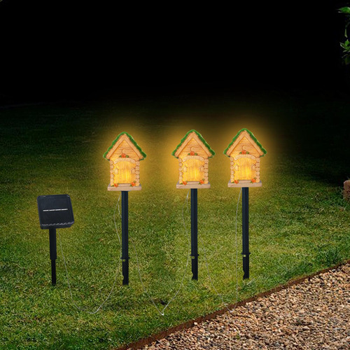 Luces Solares Para Jardín Al Aire Libre, Luces De Estaca,