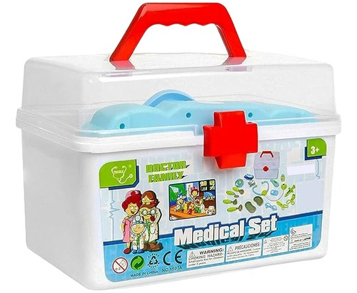 Kit Médico De Juguete, Juego De Médico De Familia Para Niños