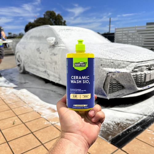 Lava Autos Com Cera Ceramic Wash Sio2 Concentrado Nobrecar