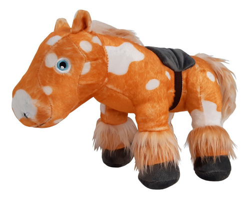 Imagen 1 de 4 de Percherón Peluche Musical 20 Cm La Granja De Zenon