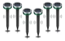 Comprar Repelente Solar Ultrassônico Susto Pragas Cobras Ratos 6pcs
