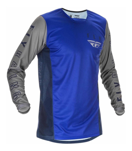 Fly Racing Jersey Kinetic K121 Blue/navy/grey