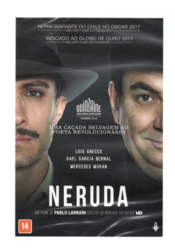 Dvd Neruda - De Pablo Larrain - Imovision - Bonellihq Q20