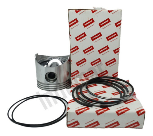 Kit Motor Yanmar Ns75 Nsb80 Com Camisa Pistão E Anéis