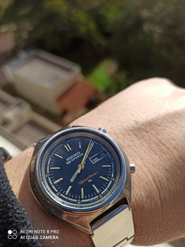 Único Seiko Cronógrafo Automático 7015-7000 Speedtimer Nov.7