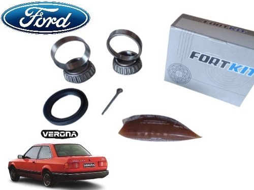 Imagem 1 de 9 de Kit Rolamento Roda Traseira Ford Verona 1993 1994 1995 1996.