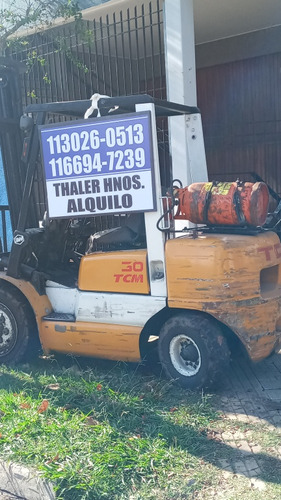 Alquilo Autoelevador 3t