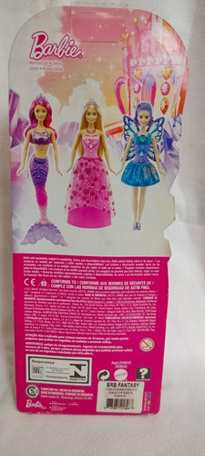 Barbie Sirena Gema Reinos Mágicos Dhm45 Dreamtopia