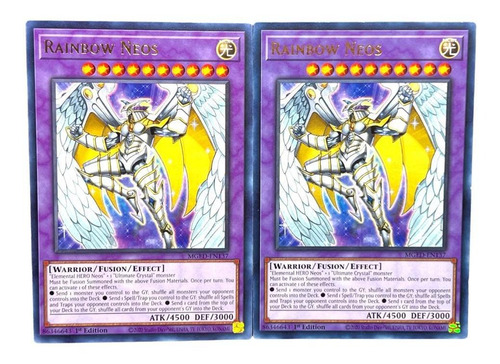 Rainbow Neos Carta Yugioh! Inglés